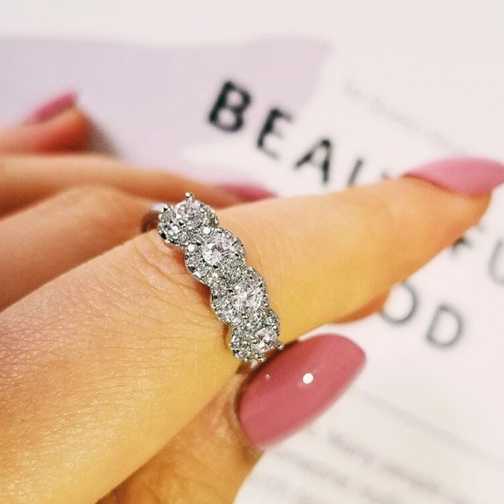 New Eternity Band 925 Sterling Silver Ring